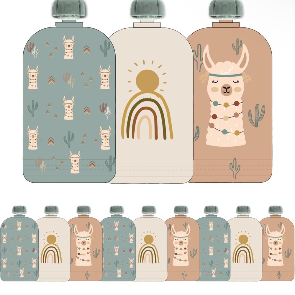 Hippypotamus reusable squeeze pouch